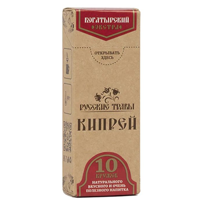 Чай Кипрей Экстра Богатырский 10 кружек (20гр) малый photo 1