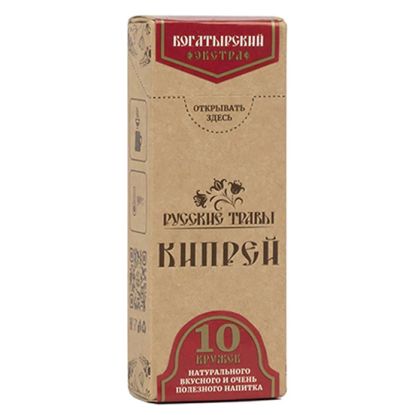 Чай Кипрей Экстра Богатырский 10 кружек (20гр) малый