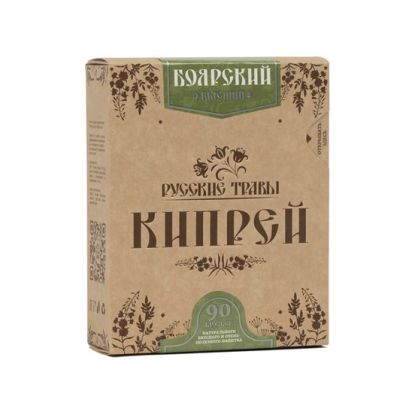 Чай Кипрей Высший Боярский 90 кружек (180гр) большой