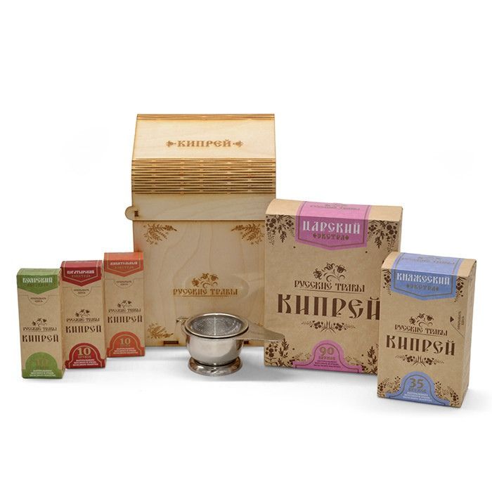 Кипрей "АССОРТИ" Деревянная шкатулка с чаем photo 1