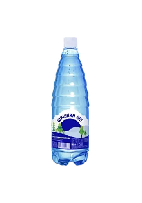 Вода питьевая газированная "Шишкин лес" 1л photo 1